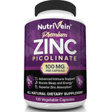 Nutrivein - Zinc Picolinate - 120 Capsules
