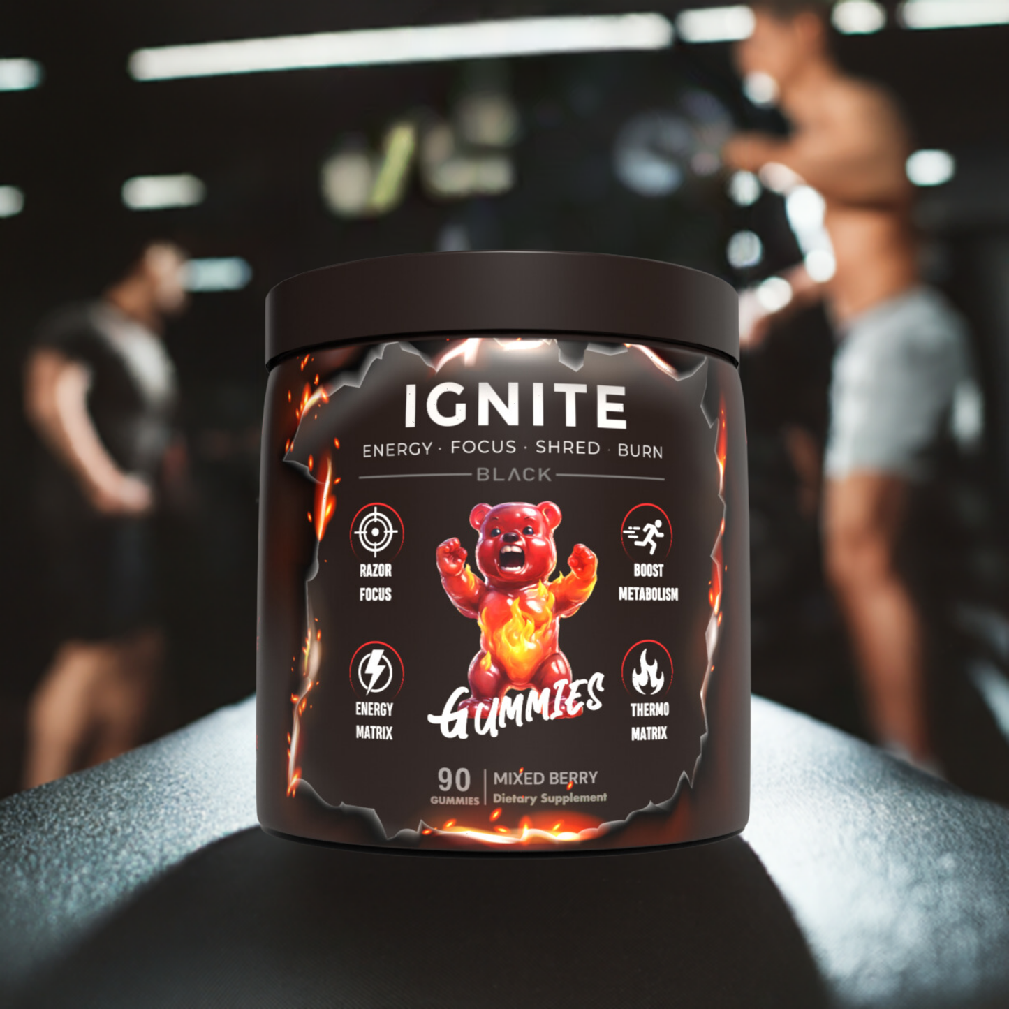 IGNITE Pre-workout & Fat Burner Gummies