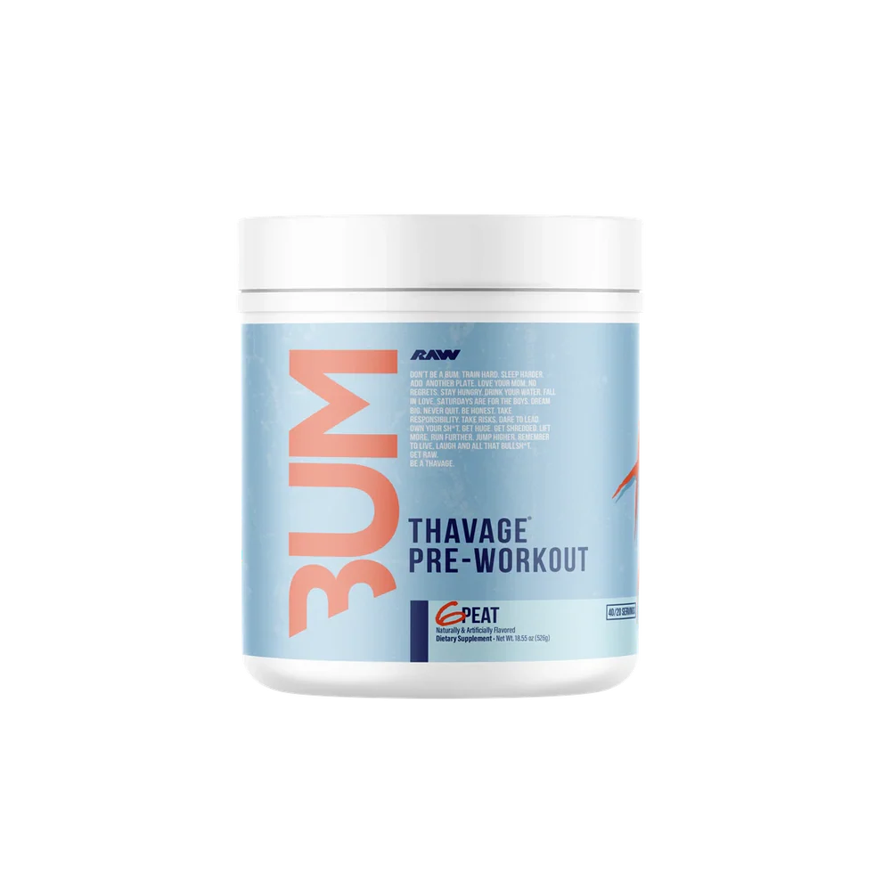 CBUM x RAW THAVAGE - Pre-Workout - 40 Servings