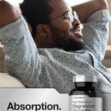 Horbäach - High Absorption Magnesium Glycinate - 1330mg - 250 Capsules