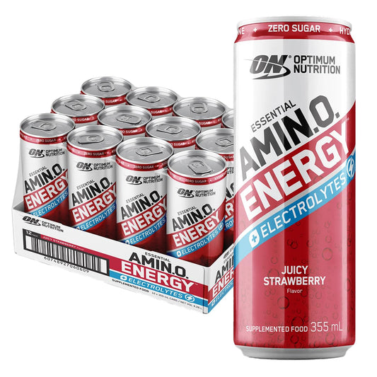 ESSENTIAL AMINO ENERGY + ELECTROLYTES (SPARKLING) RTD BY OPTIMUM NUTRITION