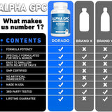 Alpha GPC Choline Capsules – Powerful Brain & Memory Support