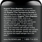 Nugenix Estro-Regulator – Estrogen Blocker for Men – 60 Caps