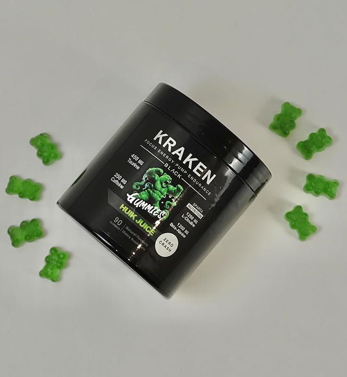 Kraken - Pre Workout Gummy Bears by The Gummy Lab