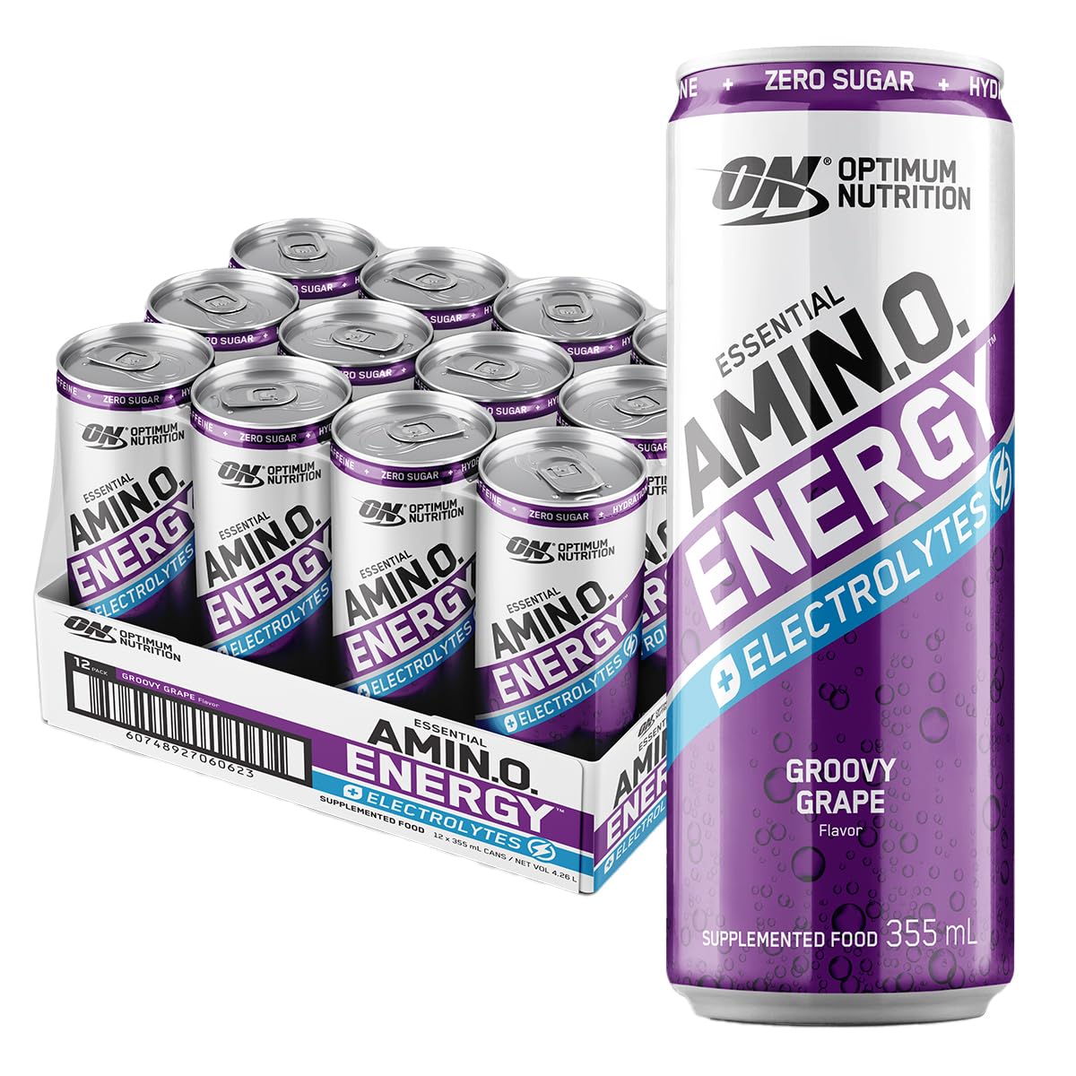 ESSENTIAL AMINO ENERGY + ELECTROLYTES (SPARKLING) RTD BY OPTIMUM NUTRITION