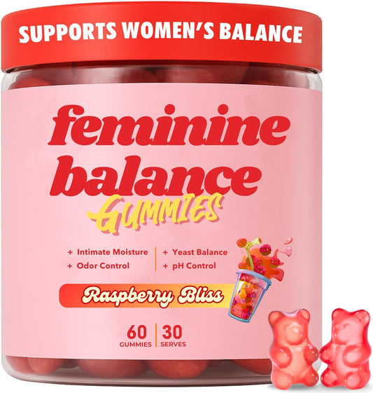 Vaginal Probiotic Gummies for Women with Cranberry