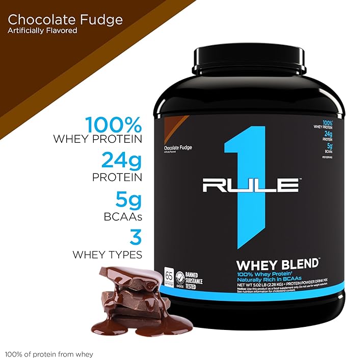 Rule1 - 100% Whey Protein Blend