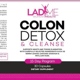 Pure Colon Cleanse & Detox 15 Day Program by Ladyme