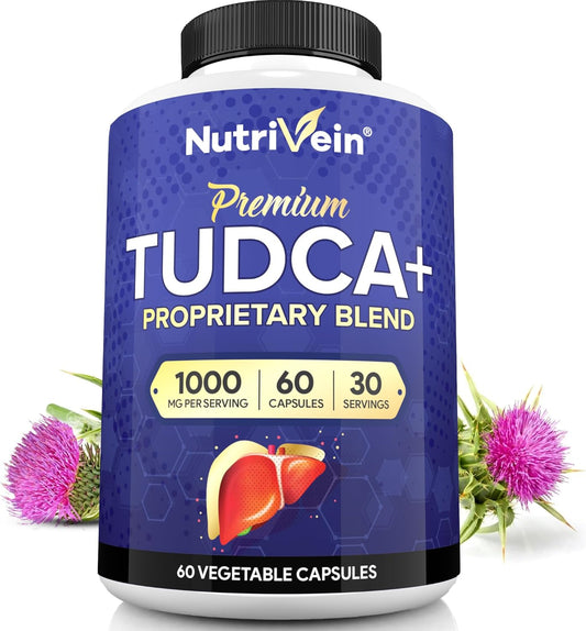 Nutrivein - TUDCA - Liver Support Supplement - 60 Capsules