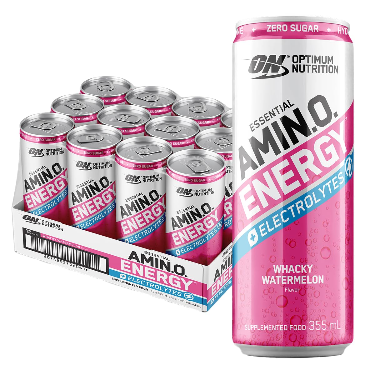 ESSENTIAL AMINO ENERGY + ELECTROLYTES (SPARKLING) RTD BY OPTIMUM NUTRITION