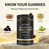 Biyode Pure Himalayan Shilajit Gummies Gold