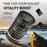 Biyode Pure Himalayan Shilajit Gummies Gold