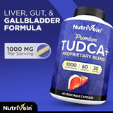 Nutrivein - TUDCA - Liver Support Supplement - 60 Capsules