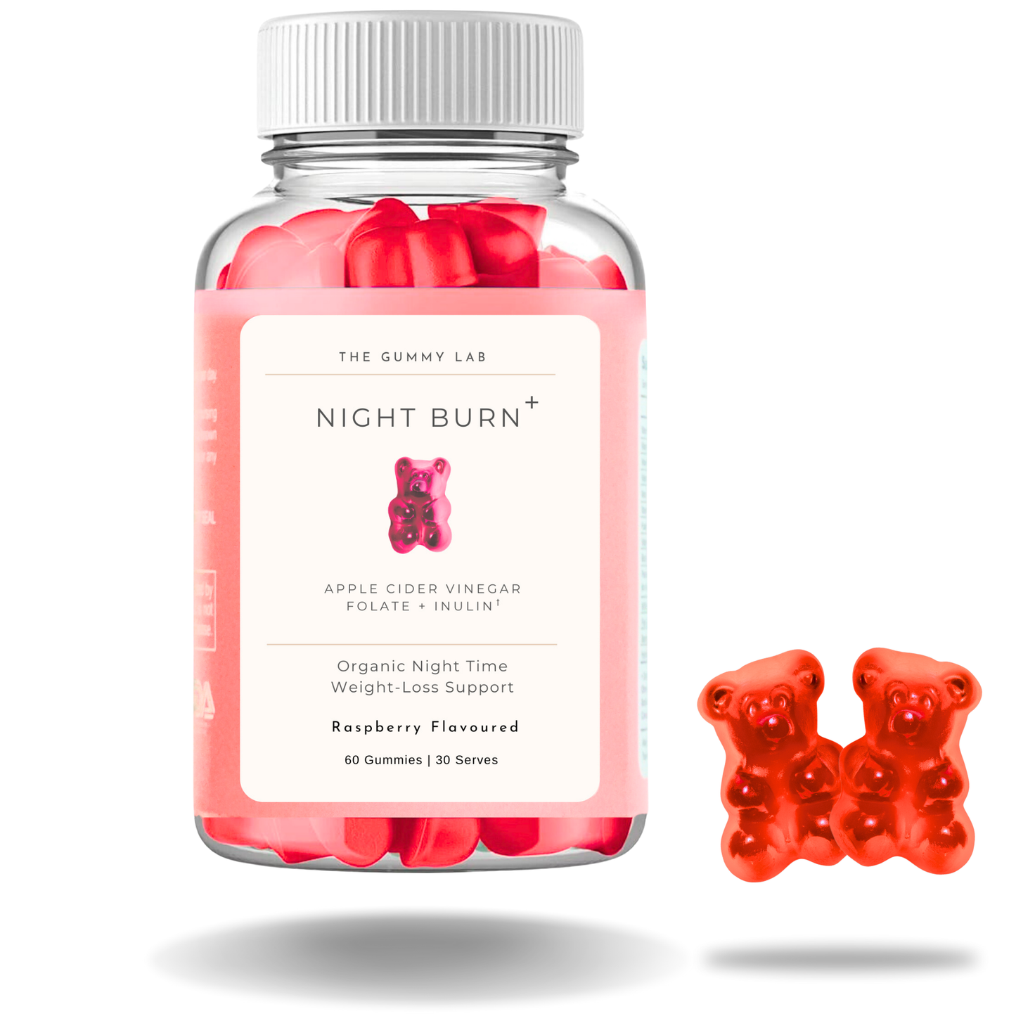 Night Burn Gummies with Apple Cider Vinegar