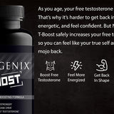 Nugenix T Boost - Free Testosterone Booster Supplement for Men, 90 Count