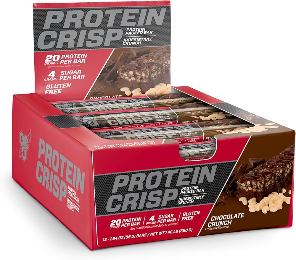 BSN Protein Crisp Protein Bars