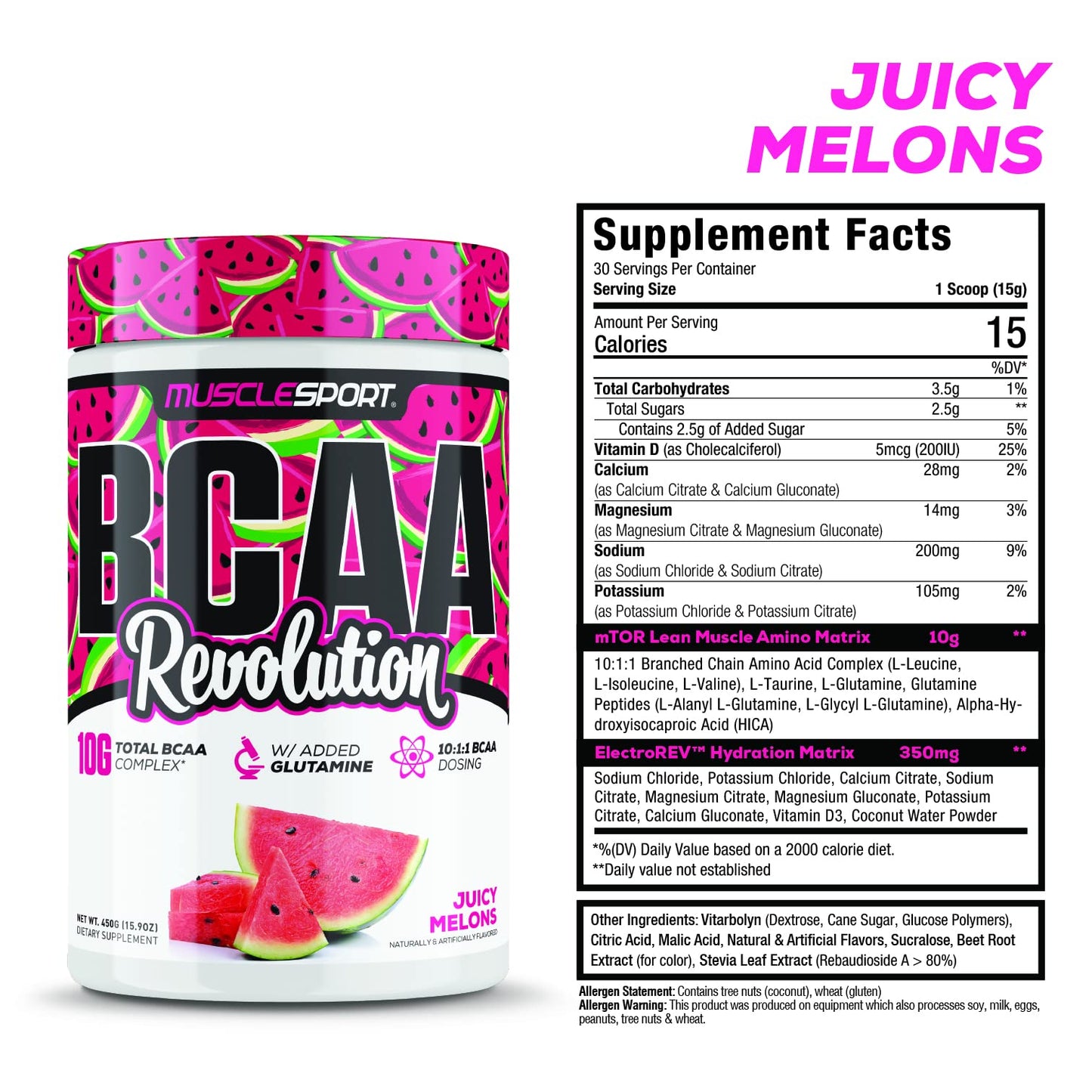 Muscle Sport BCAA Revolution with EAA's