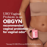 O Positiv URO Vaginal Probiotic – pH Balance & Odor Support for Women – 60 Caps