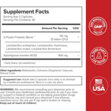 O Positiv URO Vaginal Probiotic – pH Balance & Odor Support for Women – 60 Caps