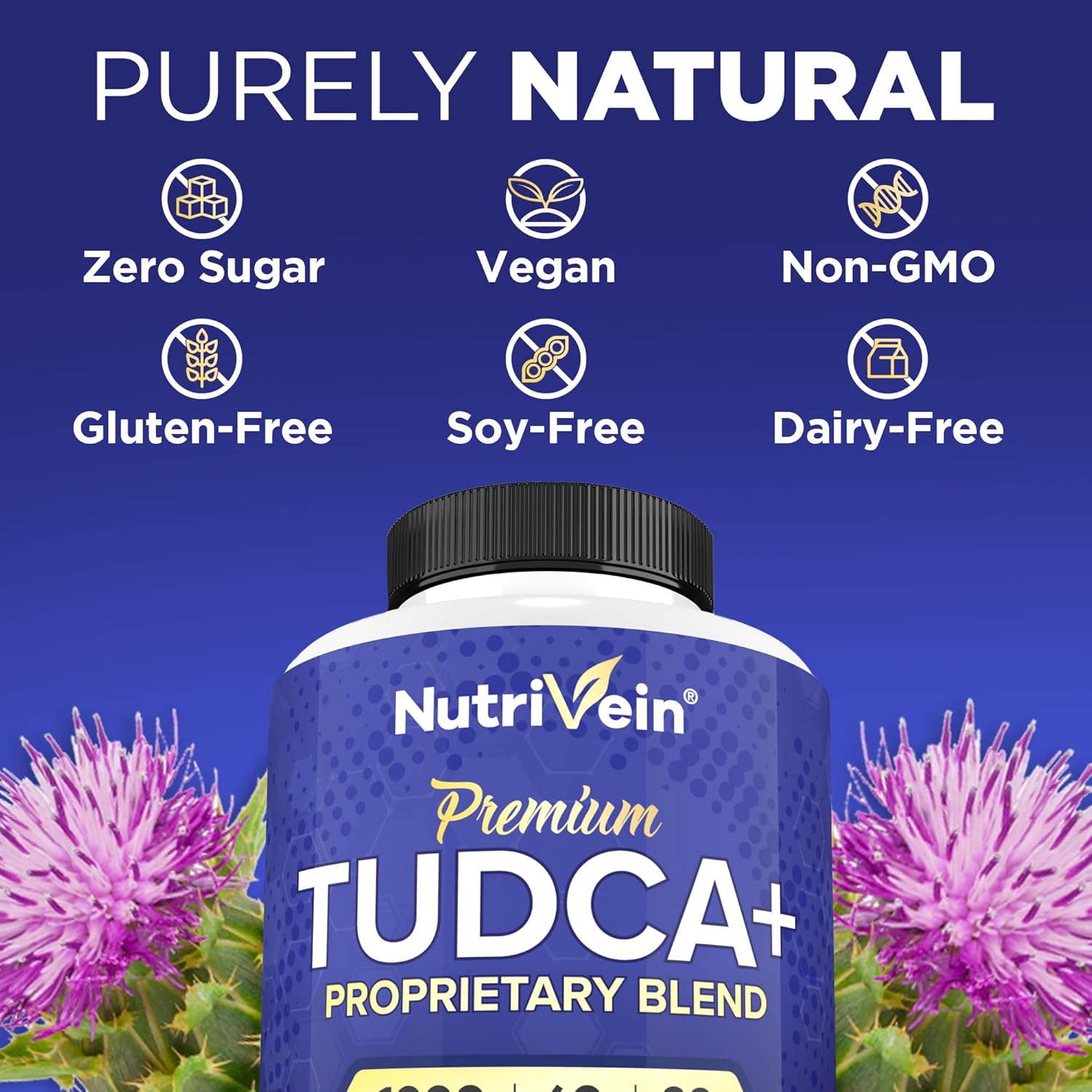 Nutrivein - TUDCA - Liver Support Supplement - 60 Capsules