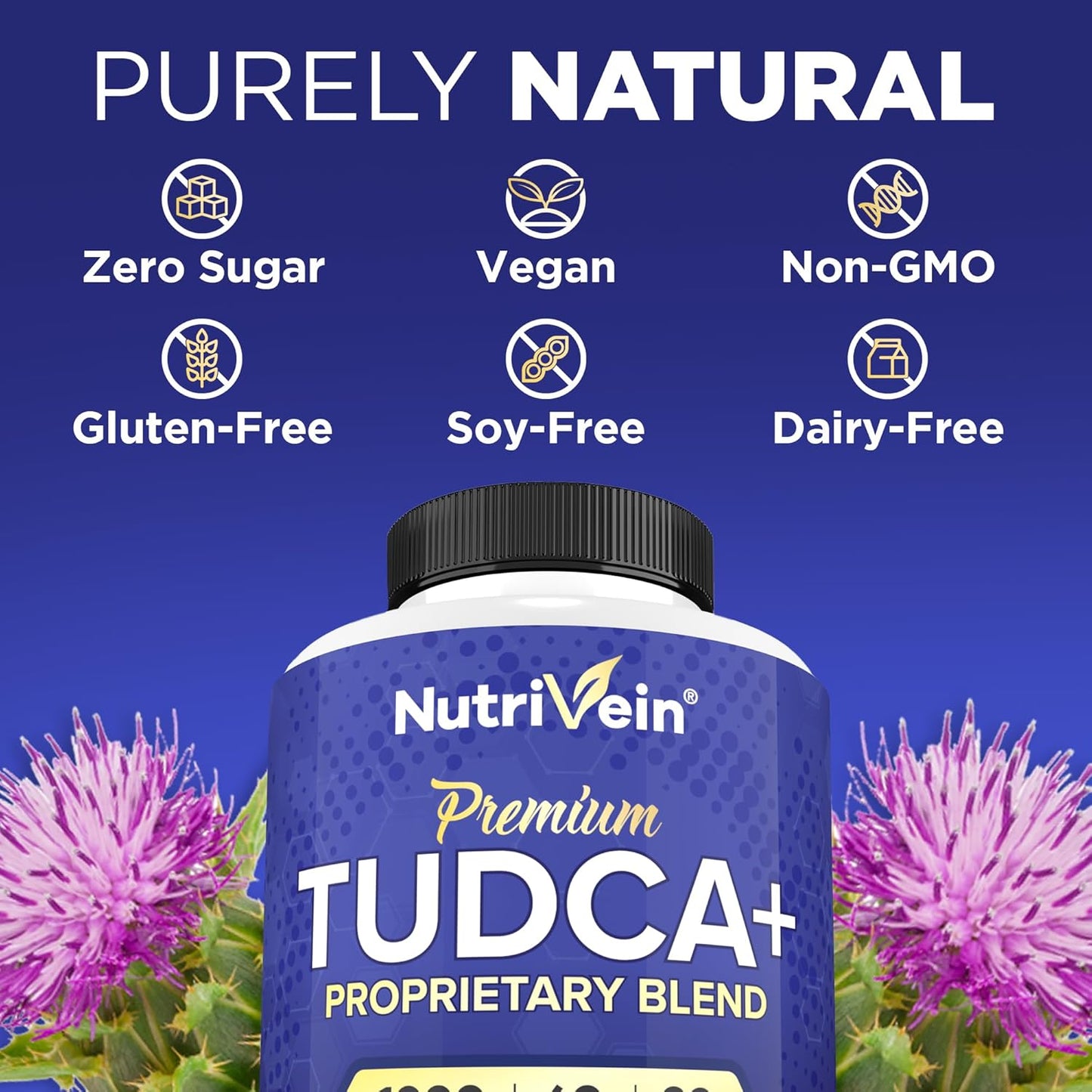 Nutrivein - TUDCA - Liver Support Supplement - 60 Capsules