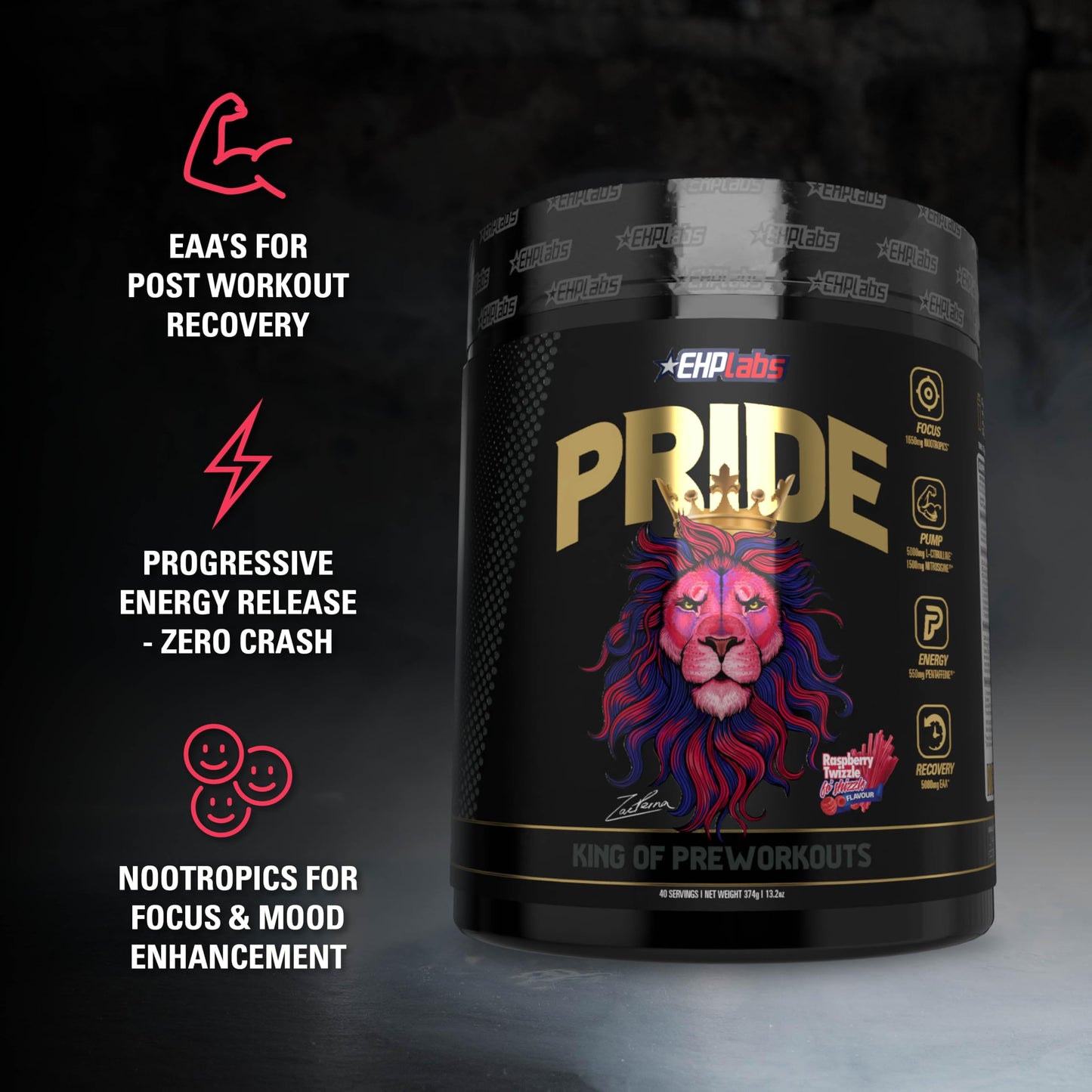 EHP Labs - Pride - Pre-Workout - 40 Serves