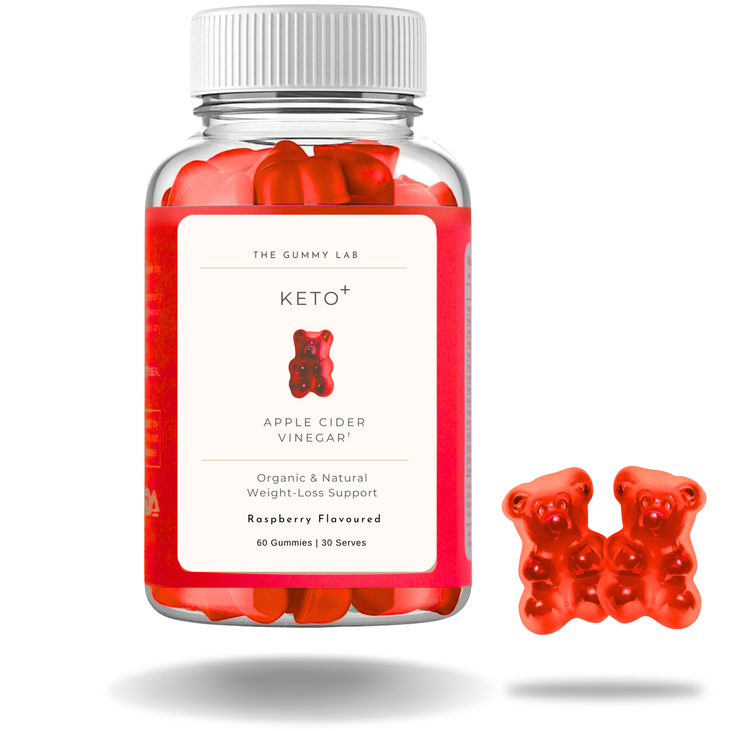 Keto+ Apple Cider Vinegar Gummies by The Gummy Lab