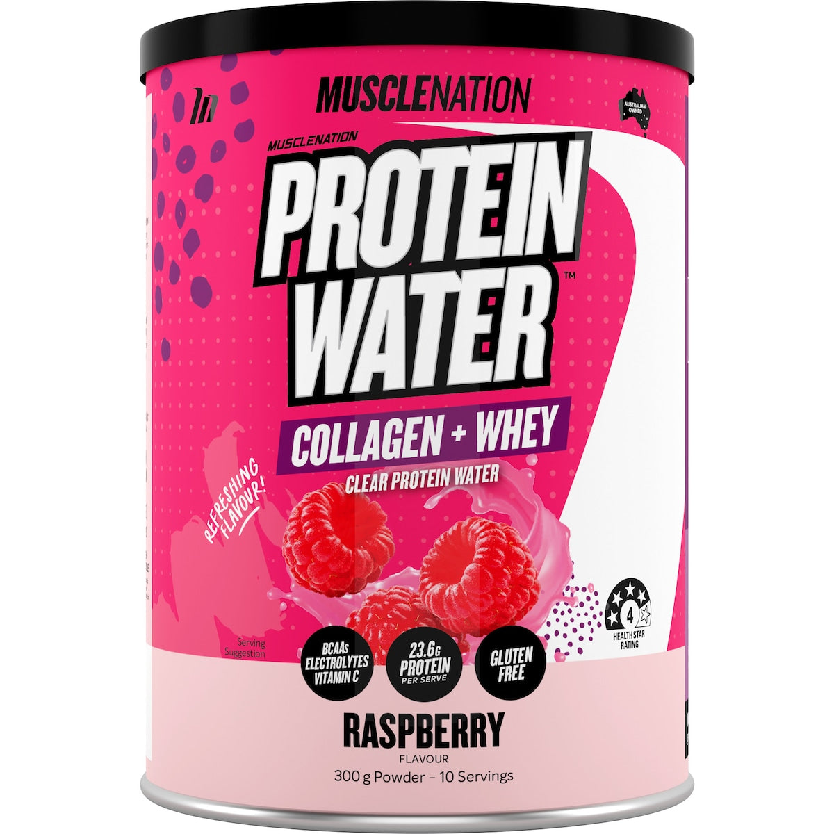 Muscle Nation - Protein Water Powder - 300g