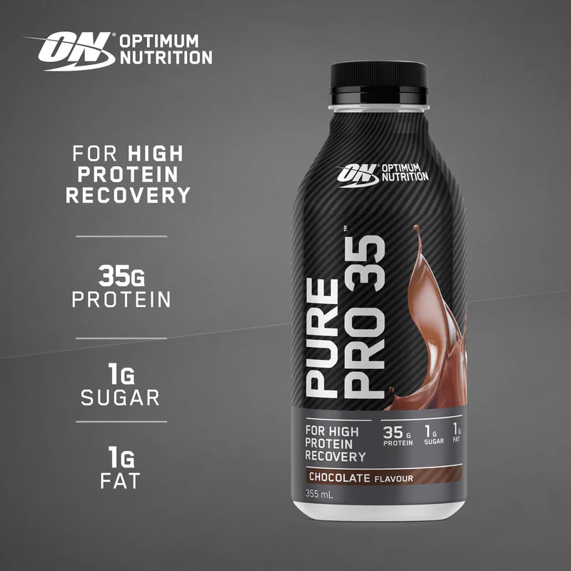 PURE PRO 35 BY OPTIMUM NUTRITION (RTD Protein Shake 35g Protein)