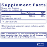 Pure Encapsulations - Magnesium Glycinate - 90 Capsules