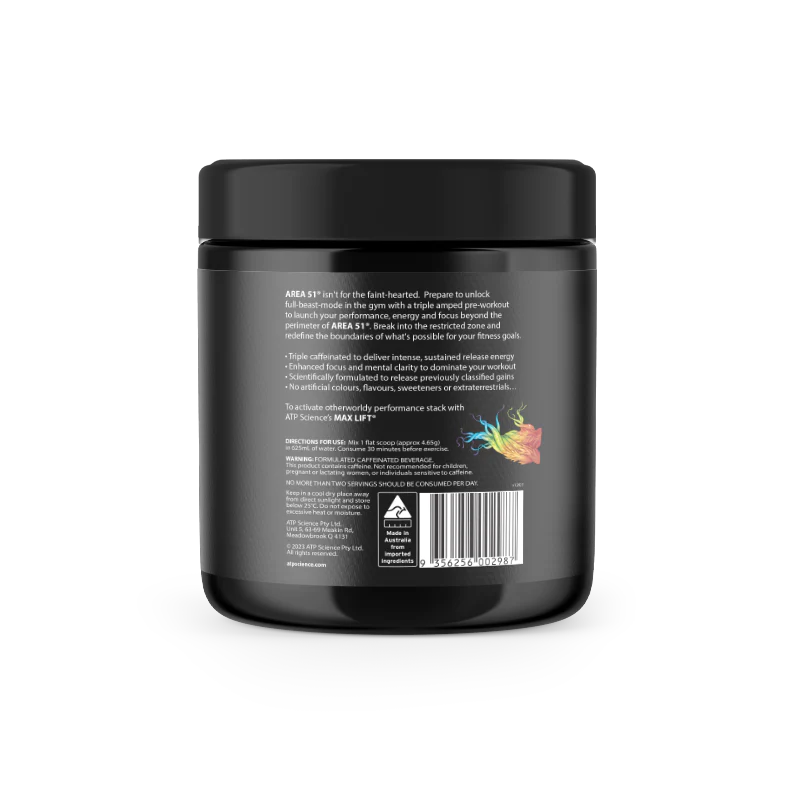 ATP Science - Area 51 Pre-Workout