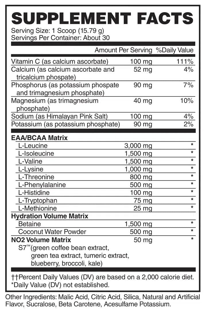 AMINO K.E.M. Elite EAA Pump Volumizer (30 Servings)