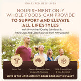 Ancestral Supplements - Grassfed Beef Liver - Immunity & Daily Energy Boost - 180 Capsules
