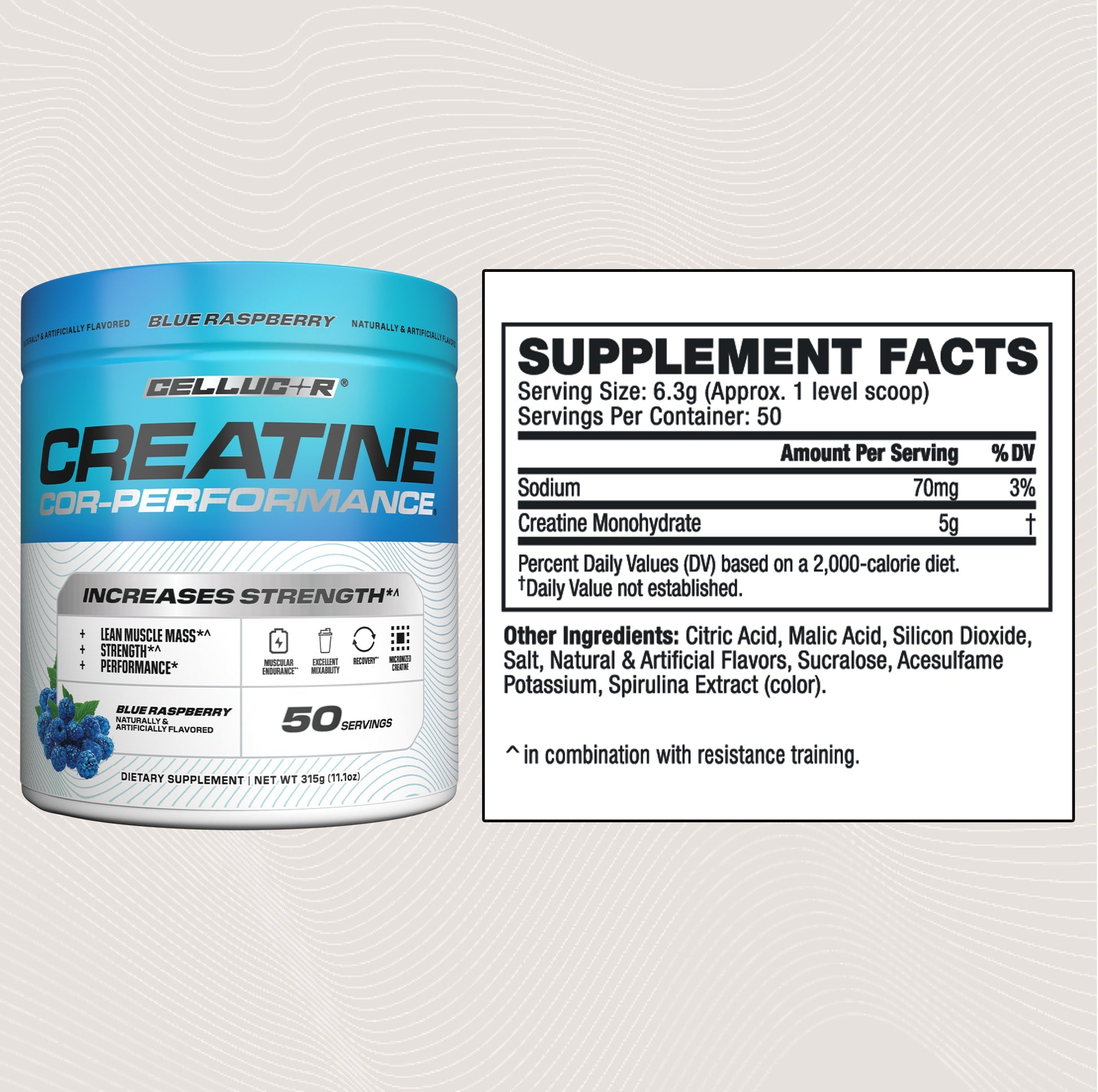 Cellucor - Cor-Performance® - Flavored Creatine Powder - 50 Serves