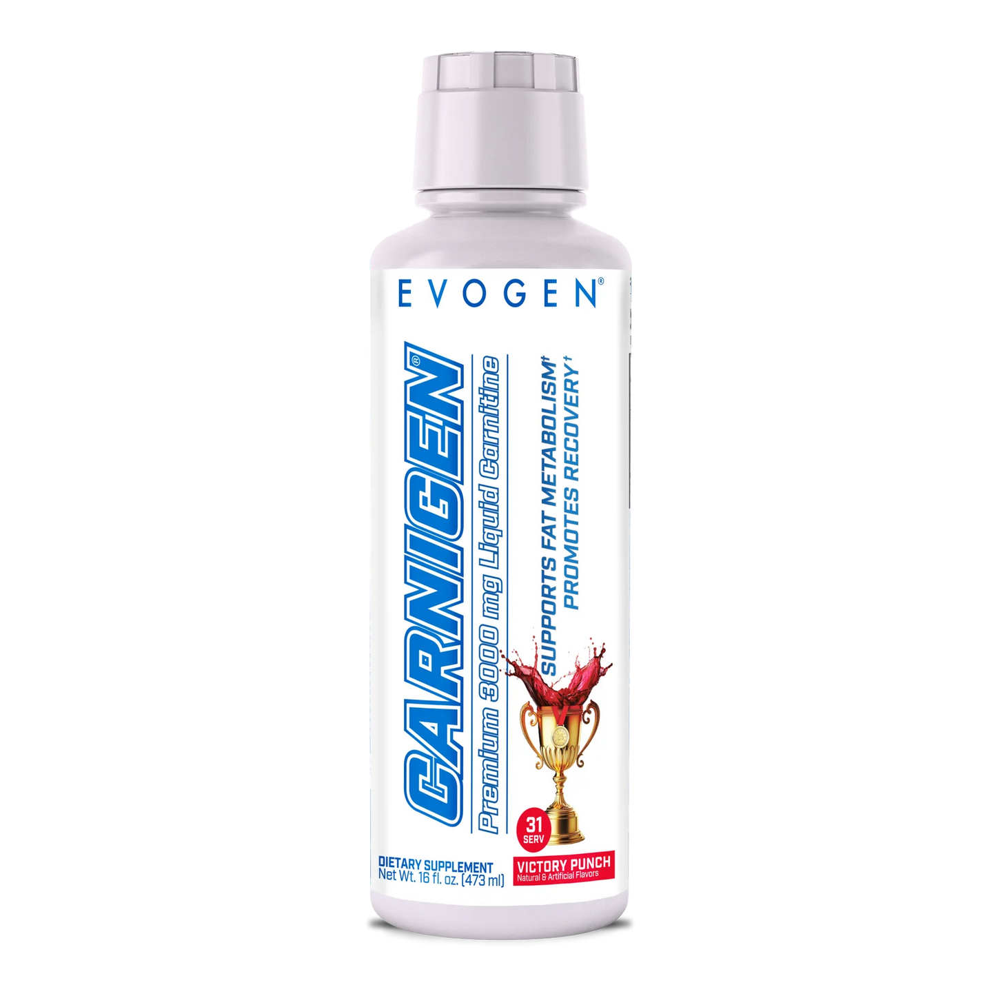 Evogen Carnigen Premium Liquid Carnitine - 31 serves