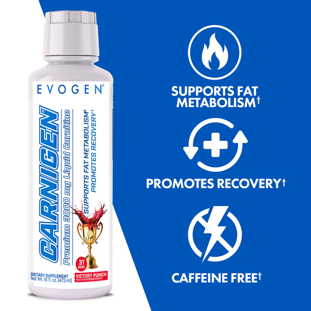 Evogen Carnigen Premium Liquid Carnitine - 31 serves
