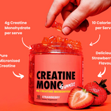 Creatine Monohydrate Gummies 4g - Strawberry 60 Pieces