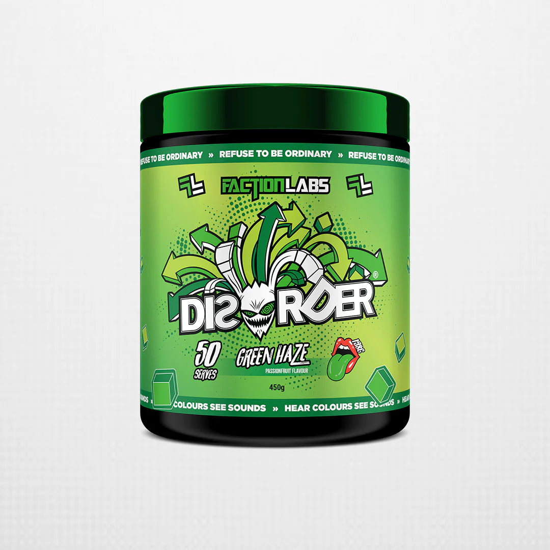 Faction Labs - Disorder PRE-WORKOUT (50 Servings)