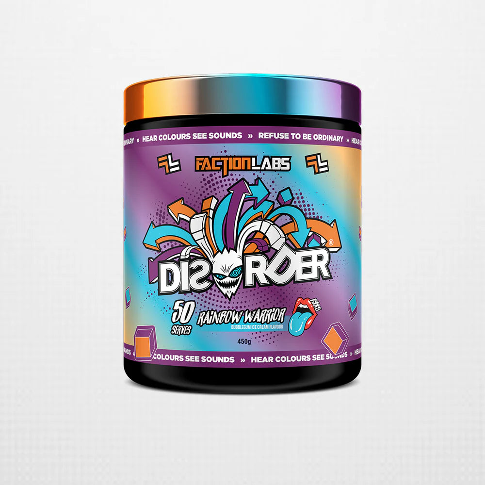 Faction Labs - Disorder PRE-WORKOUT (50 Servings)