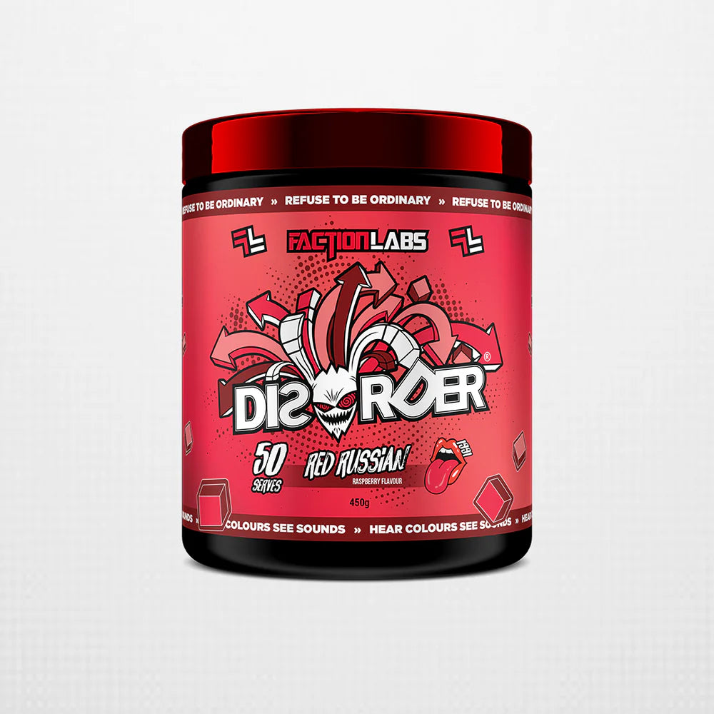 Faction Labs - Disorder PRE-WORKOUT (50 Servings)