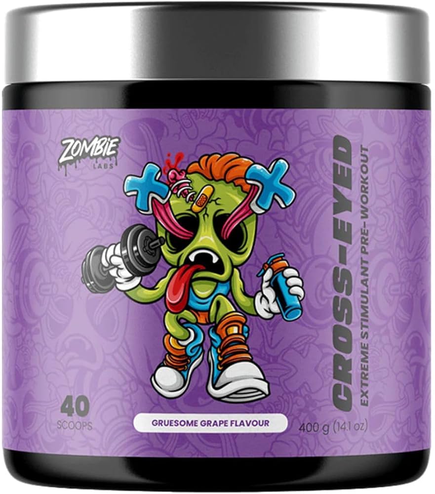 Zombie Labs Cross-Eyed Pre-Workout - 40 Serves