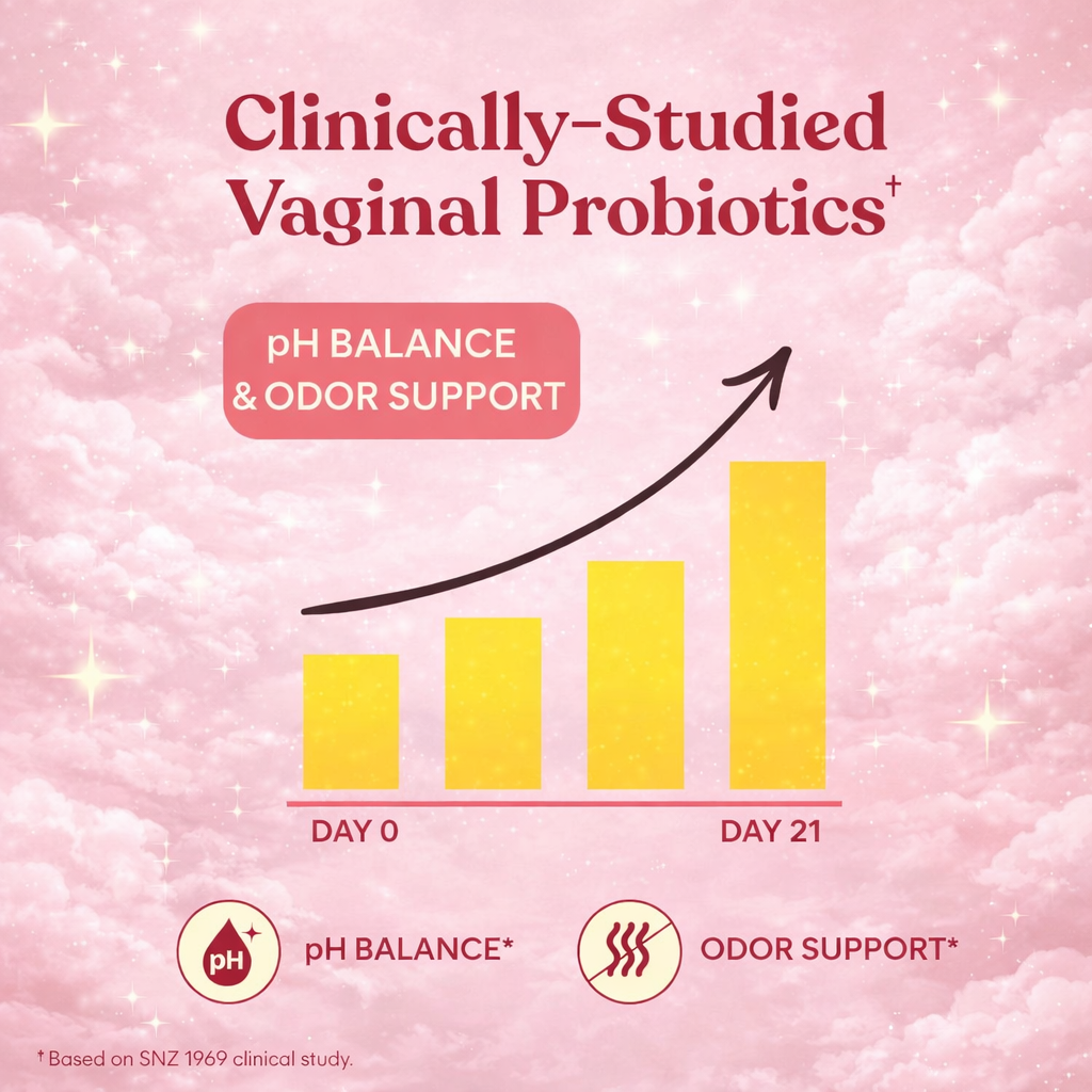 Women's Vaginal Probiotic Gummies with Cranberry
