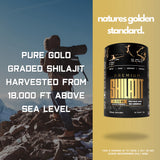 Pure Himalayan Shilajit Gummies Gold Graded Shilajit Lab Tested