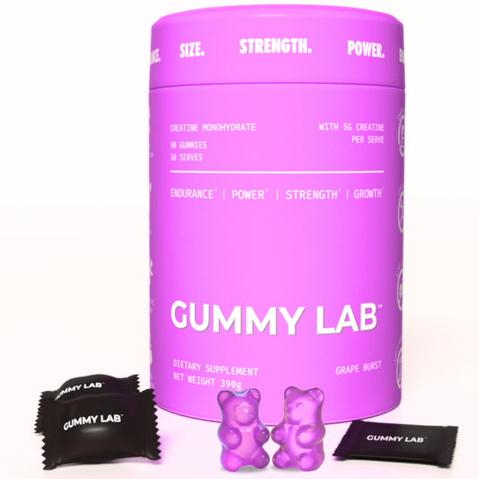 Creatine Gummies 5G by The Gummy Lab - Grape Burst