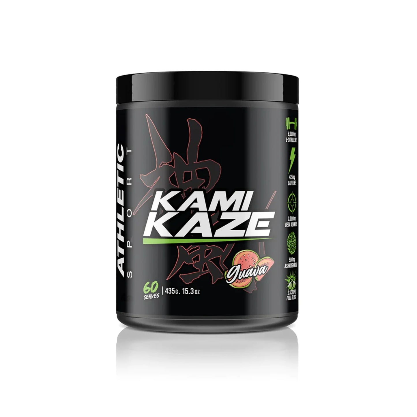 Athletic Sports - Kamikaze Stimulant Pre-Workout (30 Serves)