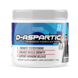 Max's Lab Series - D-Aspartic Acid - 33 Serves - Unflavoured