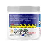 Max's Lab Series - D-Aspartic Acid - 33 Serves - Unflavoured