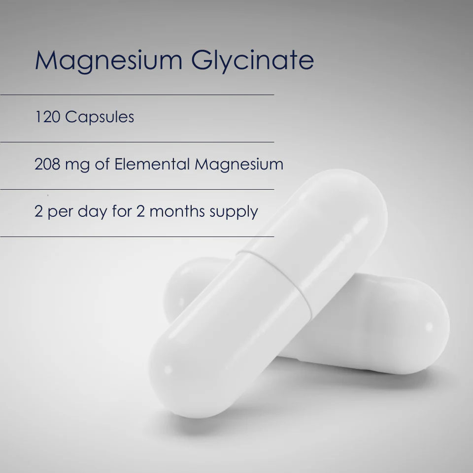 New Leaf - Magnesium Glycinate - 120 Capsules