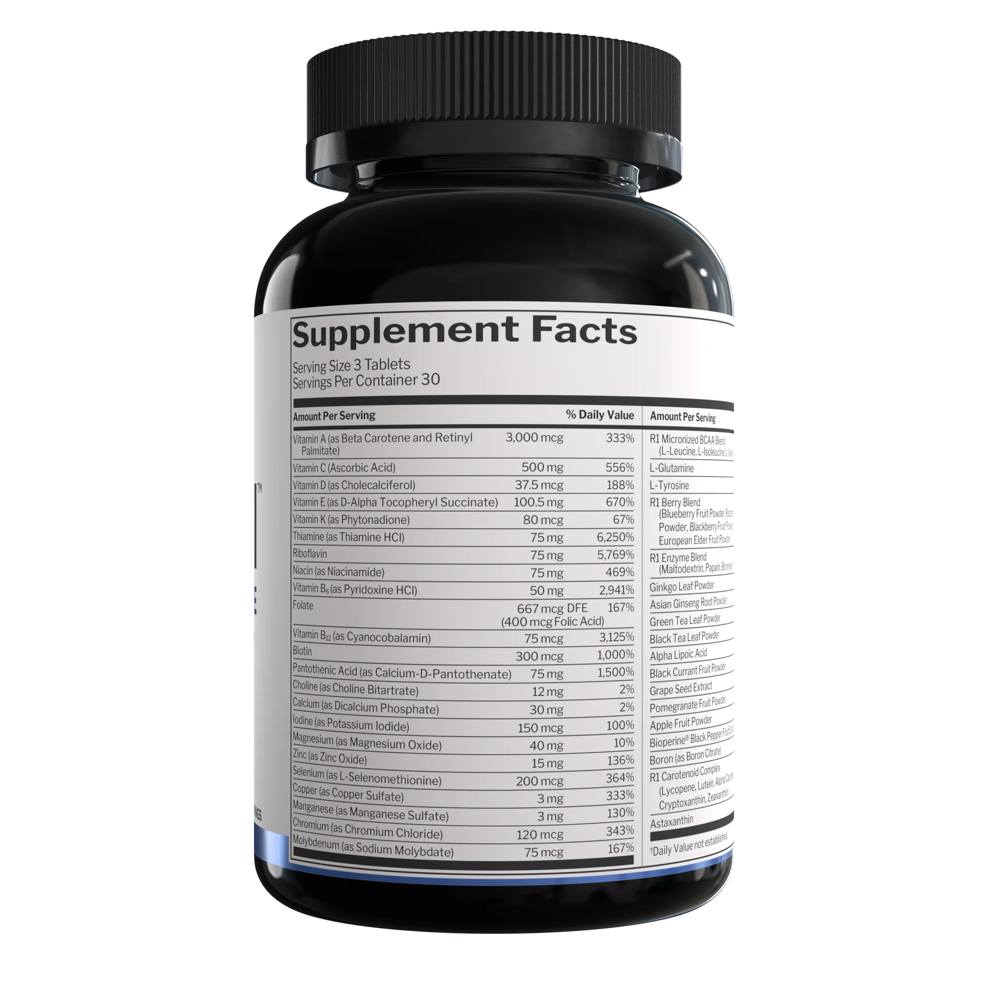 Rule One - Men's Multi - Daily Multivitamin - 90 Tablets