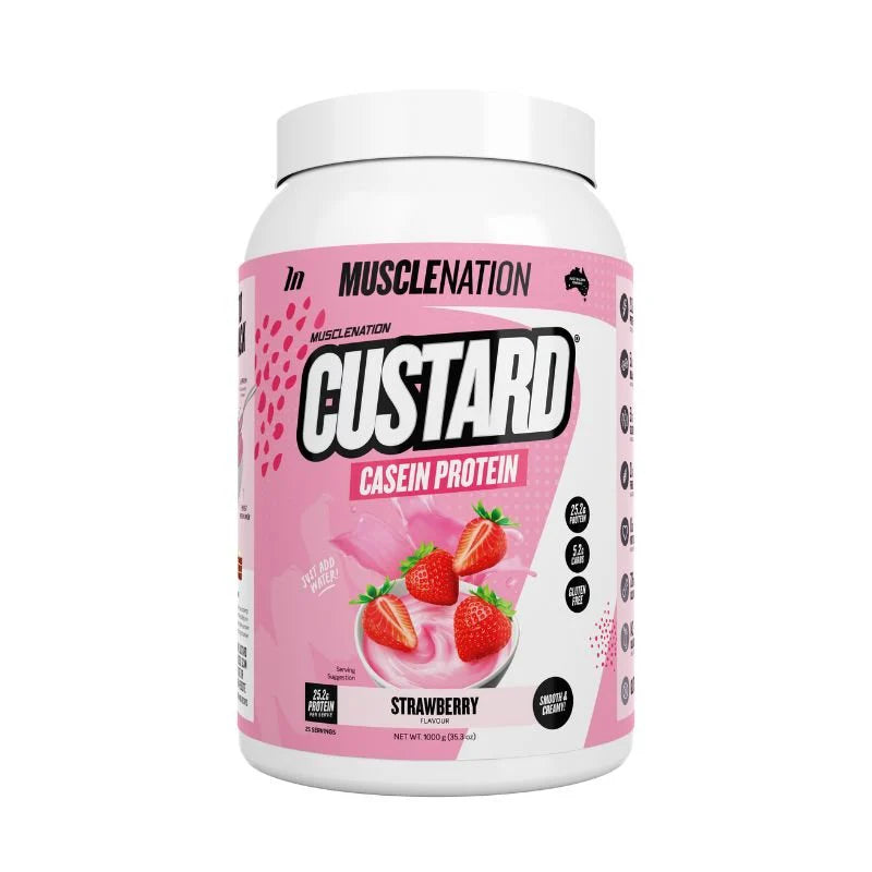Muscle Nation - CUSTARD Casein Protein - Vanilla